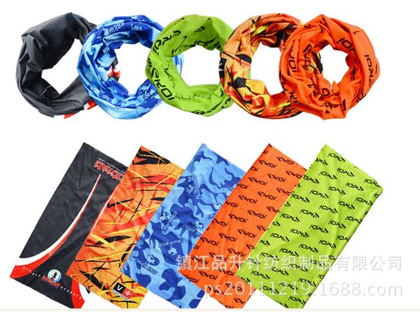 

multifunctional printed seamls headscarf magic riding outdoor bib