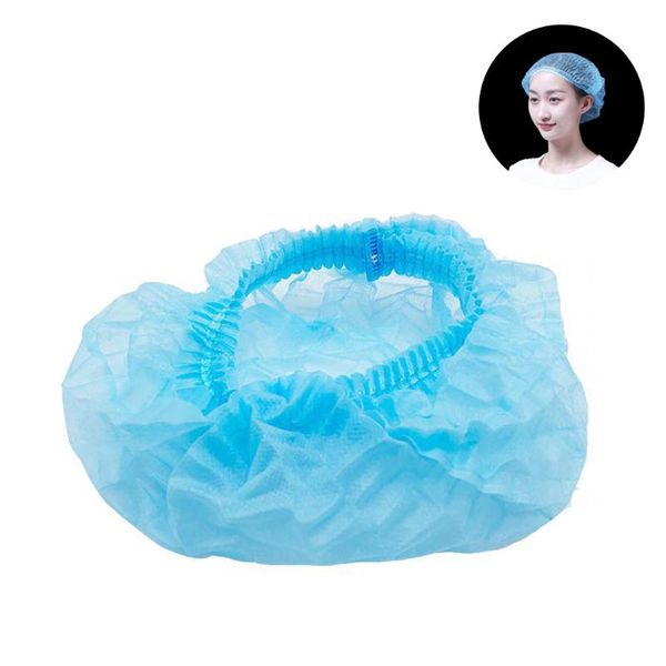 

shower caps 50 disposable hair caps, dust non-woven elastic care sets, light and breathable sets