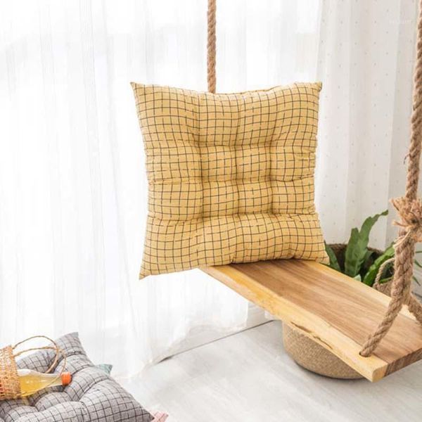 Подушка / декоративная подушка толстые ремни нескользящие подушки используются в автомобильных сиденьях и домашних деревянных местах. Мягкие теплые татами