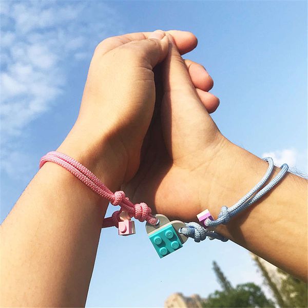 

bracelet simple lovers' friend bracelet, Golden;silver