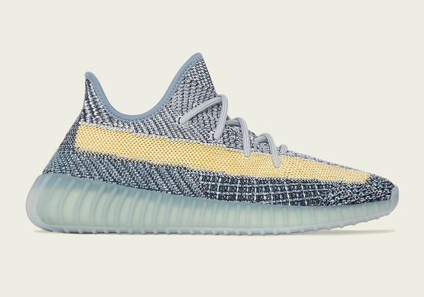 

new release authentic v2 sneakers ash blue mens women shoes come with og box