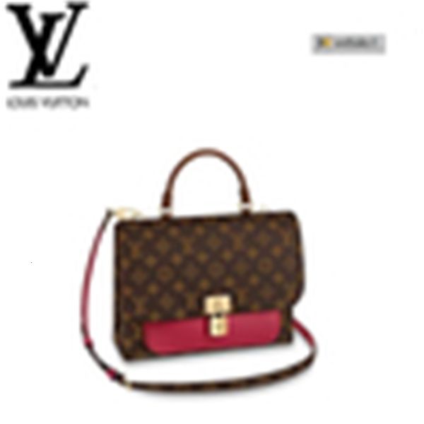 

marignan handbags handles body brand lie de vin women designer iconic bags luxury shoulder bags totes cross nboc m43959 bag clutches evening, Red;black