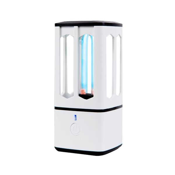2021 Lampada UV portatile da 3,8 W montata su veicolo per disinfezione ultravioletta per auto, lampada di sterilizzazione per ricarica mobile da viaggio a casa