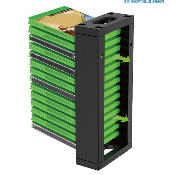 

game controllers & joysticks black abs material tyx-0659 disc storage rack suitable for one s/x series ps5