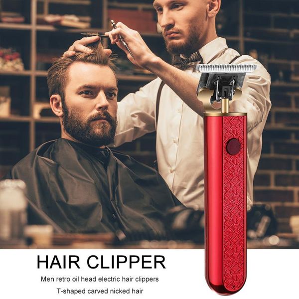 

hair clippers haircut machine barber edge pivot motor retro men oil head carving attachment trimmer styling tools