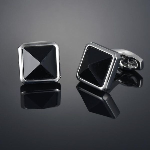 

cuff link and tie clip sets [] simple french opal cufflinks sleeve studs men's business shirt buttons, Silver;golden