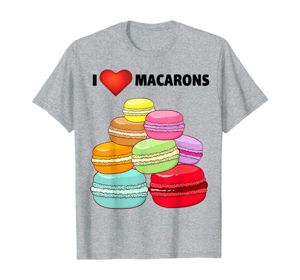 

i love macarons paris gifts macaron t shirt macaroon lovers, White;black