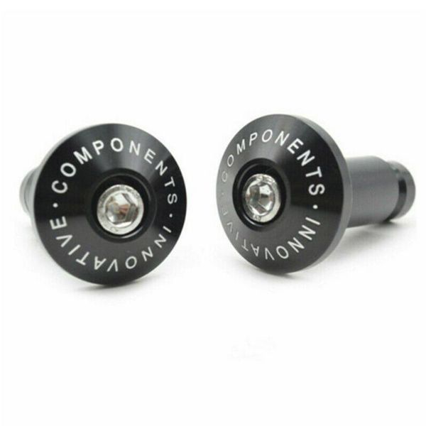 

1 pair covers riding universal aluminum alloy practical motorcycle durable parts handle grip cap motorbike bar end plug