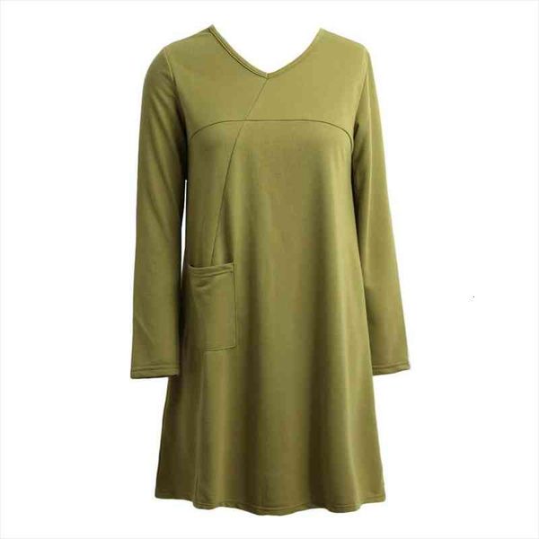 

autumn spring large sizes women dress elegant school plus size 3xl 4xl 5xl long sleeve v neck loose basic dresses, Black;gray