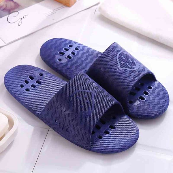 

slippers women's for the summer large size 43-45 hollow pvc comfy indoor slipper rubber solid shoes woman nx1v, Black