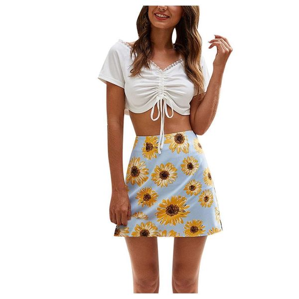 

womens sets holiday mini skirt dress ladies suit set creativity personality new trend blouse beach dress sets unique, Gray