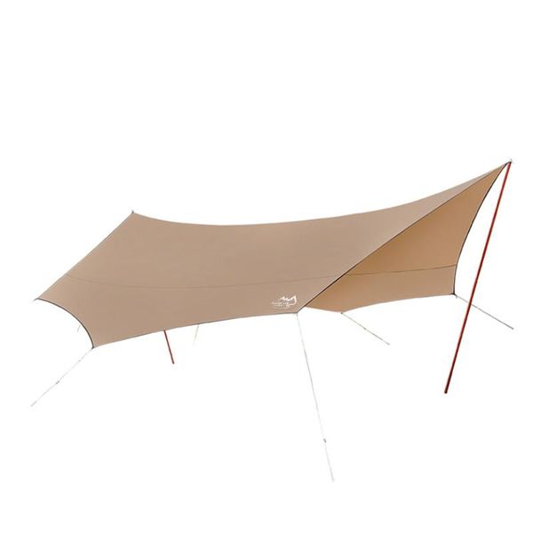 

tents and shelters outdoor oxford camping tarp portable folding waterproof large retractable aluminum poles awnings sun shelter tent canopy