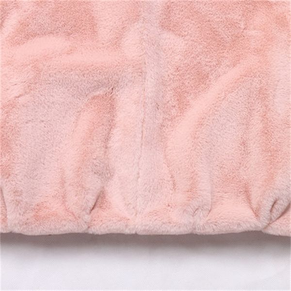 

female rabbit fur coat spring and autumn thin neck n51 bfni, Black