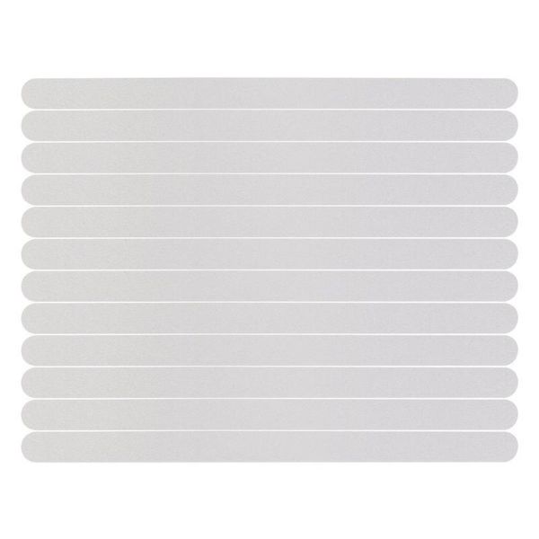 

bath mats 24pcs anti-slip strips shower stickers safety transparent non for bathtubs showers stairs and
