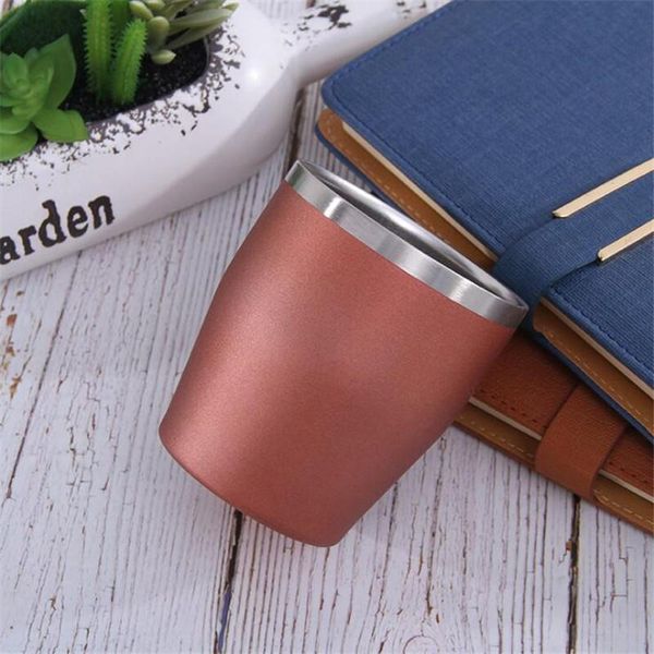 

mugs 300ml stainless steel espresso cup insulated tea coffee double wall cups dishwasher safe 2021