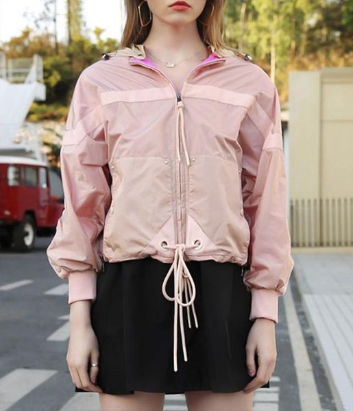 

women's jackets ladies pink hooded jacket coat for women, Black;brown