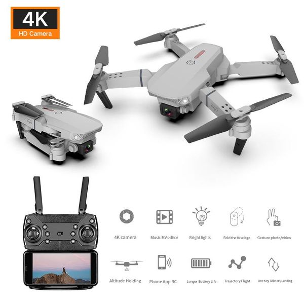 

2021 new folding drone aerial 4k high-definition dual-camera wide-angle camera head four-axis aircraft remote control aircraft