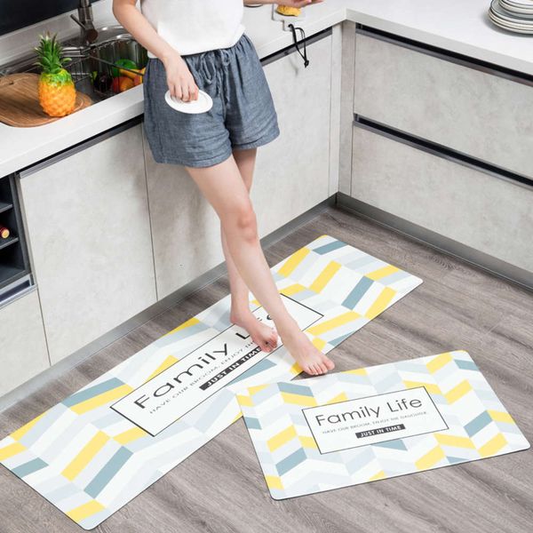 

pvc kitchen non slip floor mat, washable foot pad, meat mat
