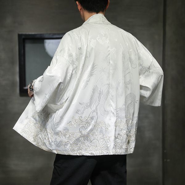 

2021 men's windbreaker coat autumn winter new chinese style embroidered jackets male casual oversize jacket clothing fy2c, Black;brown