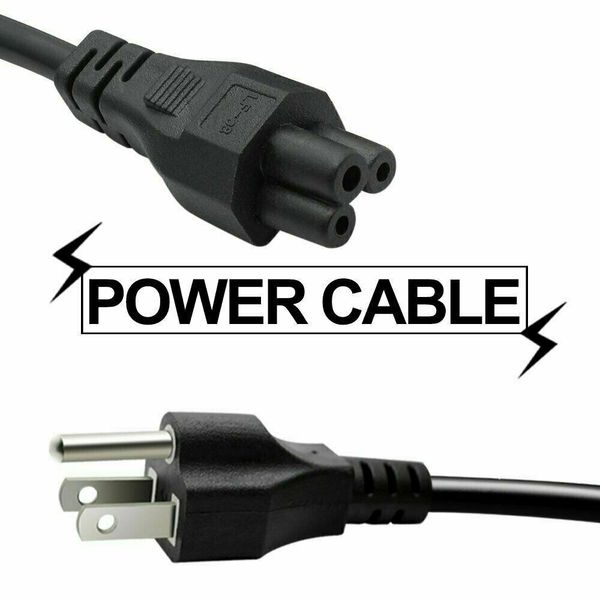 

10pcs us replacement ac wall power cord for hp dell lap feet 3 prong