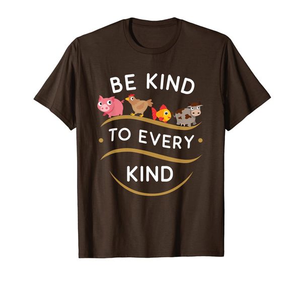

be kind to every kind vegetarian vegan t-shirt, White;black