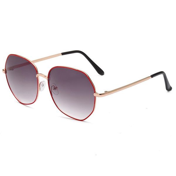 

sunglasses classic ladies round metal female designer glasses lunette de soleil femme marque luxe, White;black