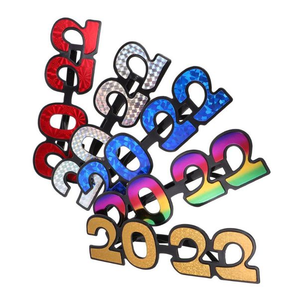 

party decoration 5pcs po prop glasses frames funny 2022 year