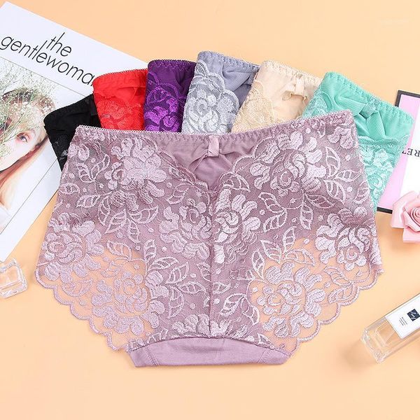 

women's panties fashion hollow-out lace underwear women raises buttock pure cotton briefs bottom triangle lingerie tanga, Black;pink