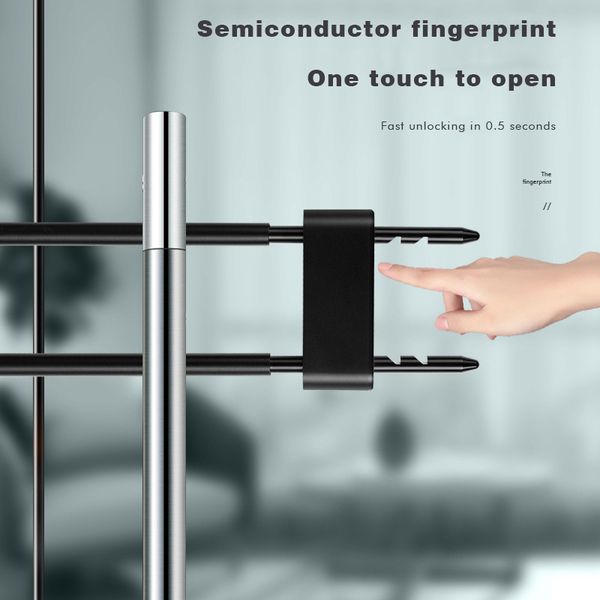 

keyless smart fingerprint door locks u-shaped lock furniture locker glass doors