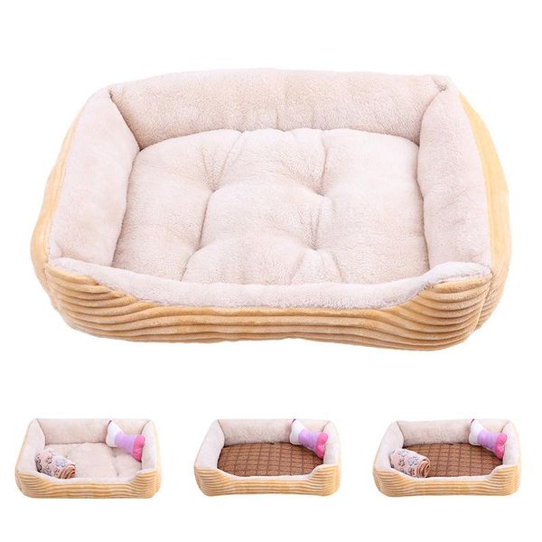 

kennels & pens four seasons universal pet mat soft dog bed basket dogs beds for medium small sofa sleeping house large kennel