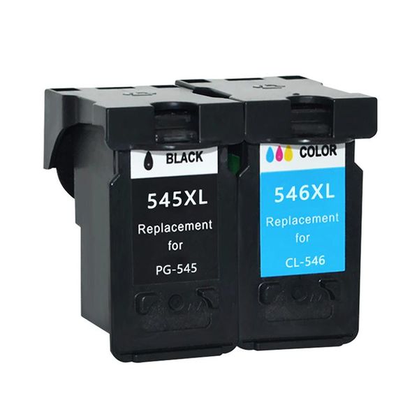 

ink cartridges royek 2pk pg 545 cl 546 replacement for canon pg545 cl546 ip2850 mx495 mg2950 mg2550 mg2500 mg3050 etc