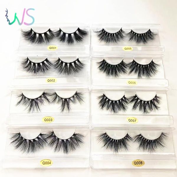 

false eyelashes 22mm 3d mink wispy real fur makeup lashes wholesale bulk dramatic fluffy 22-25mm volume messy reusable