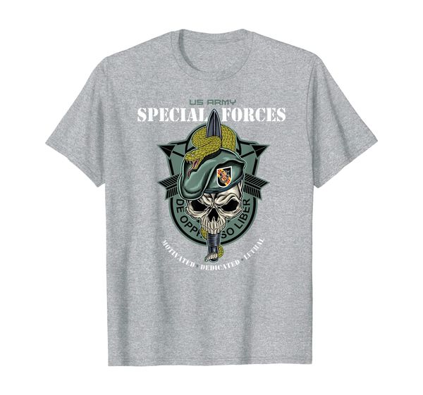 

5th special forces group (5th sfg) t-shirt, White;black