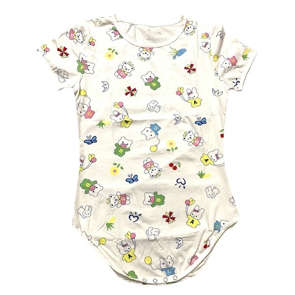 Dinsaur Cotton Adult Tutina Pigiama Pagliaccetto Adulto Baby Tuta Pannolino Amante e Sissy Adult Baby Tutina 210913