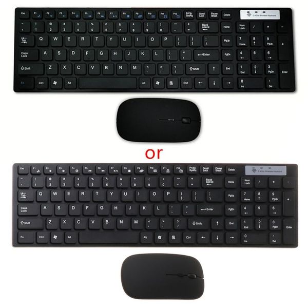 

keyboard mouse combos 2.4g wireless and set for lappc computer silent ultra-thin
