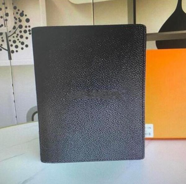 

r20100 20974 large desk ring agenda cover memo planner a5 notebook diary protective case card passport holder wallet desknotepad cover, Red;black