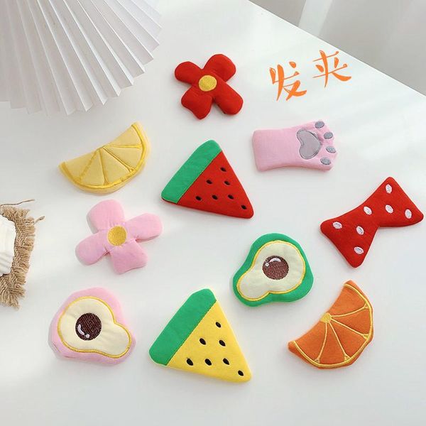 

hair accessories sweet oversized face wash broken clip side bangs headdress, Slivery;white