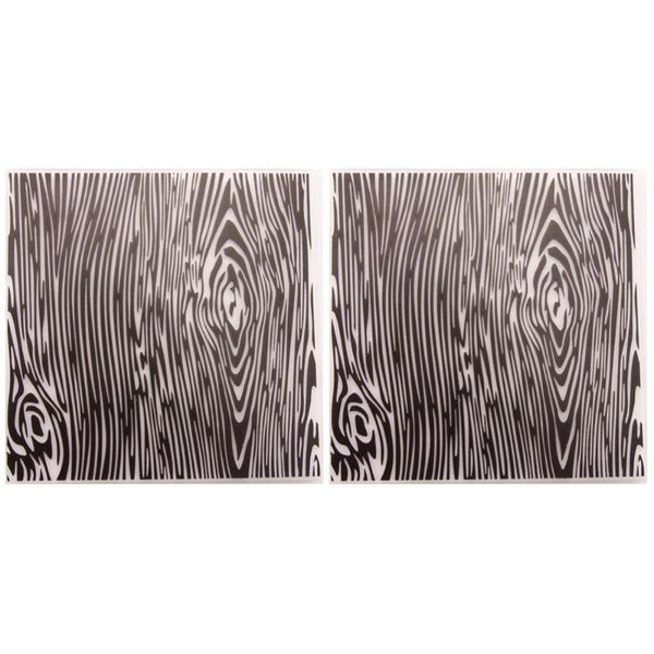 

craft tools 2pcs bump embossing dies diy template art stencil (tree pattern)