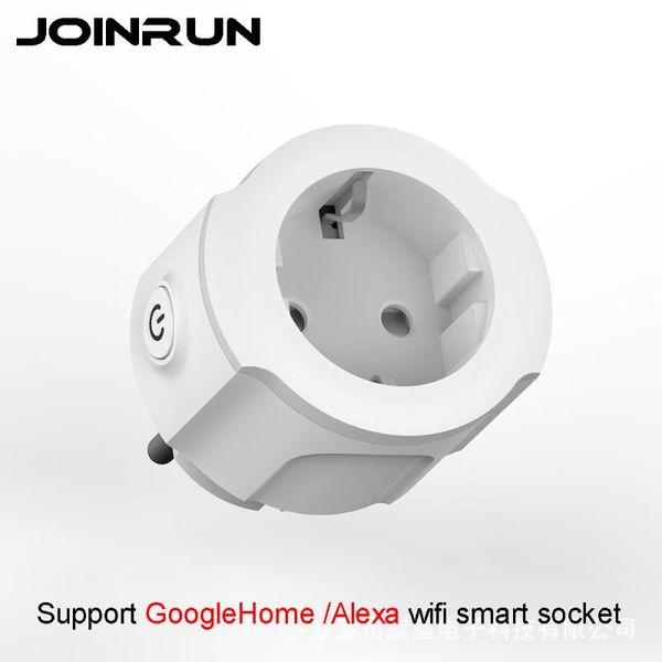 

smart power plugs joinrun socket wifi eu us uk plug switch wireless app remote control timer support alexa / googlehome