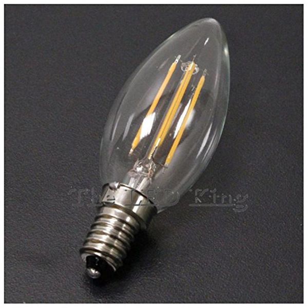 

bulbs 10pcs e14 dimmable led light ac220v 230v 6w 12w 18w filament lamp antique retro edison ball bulb lampada c35 c35l warm white
