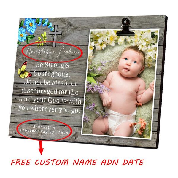 

frames wood picture frame personalized po gift from daughter son wife unique wall desk wi