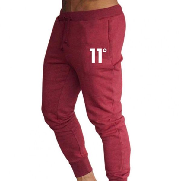 

training sports pants sports pants number print ankle tied cotton blend men pockets slim trousers sweatpants for fitness pants, White