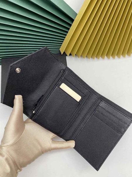 

new designer wallet for women brand short wallet date code purse for ladies fashion clutch bag with box designer billetera with box dust bag, Red;black