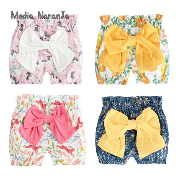 

shorts 2021 summer style bow decoration tatting bud sweet girl's pants, Black