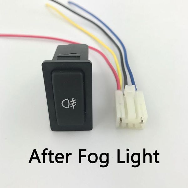 

emergency lights fog light led drl camera recorder monitor parking sensor music volume tailgate fan car switch button wire for chery tiggo /