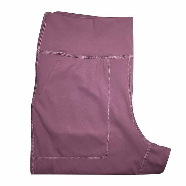 

l-26 women's high waist pants sports yoga pants fitness running leggings solid color casual long trousers, White;red