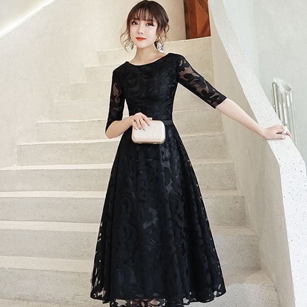 

New Short Little Black Dresses for Formal Occasion Plus size Elegant Vestido Prom Dress