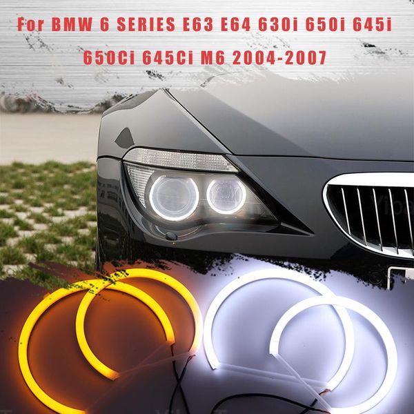 

other lighting system led smd cotton light switchback angel eye halo ring drl kit for 6 series e63 e64 630i 650i 645i 650ci 645ci m6 200