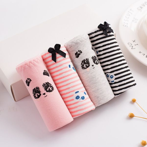 

salablewomen cartoon animals print nice panties japanese kawaii strike layer construction women's underwear, Black;pink
