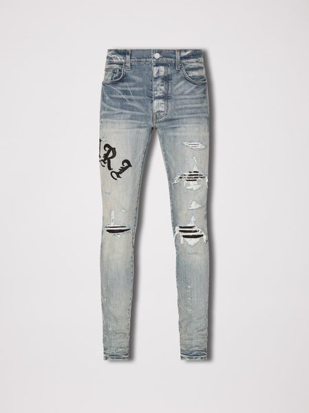 

am distressed italian denim skinny jeans men classic jean man soft biker masculino denim overalls mens pants ripped wash twinky jeans 84250, Blue